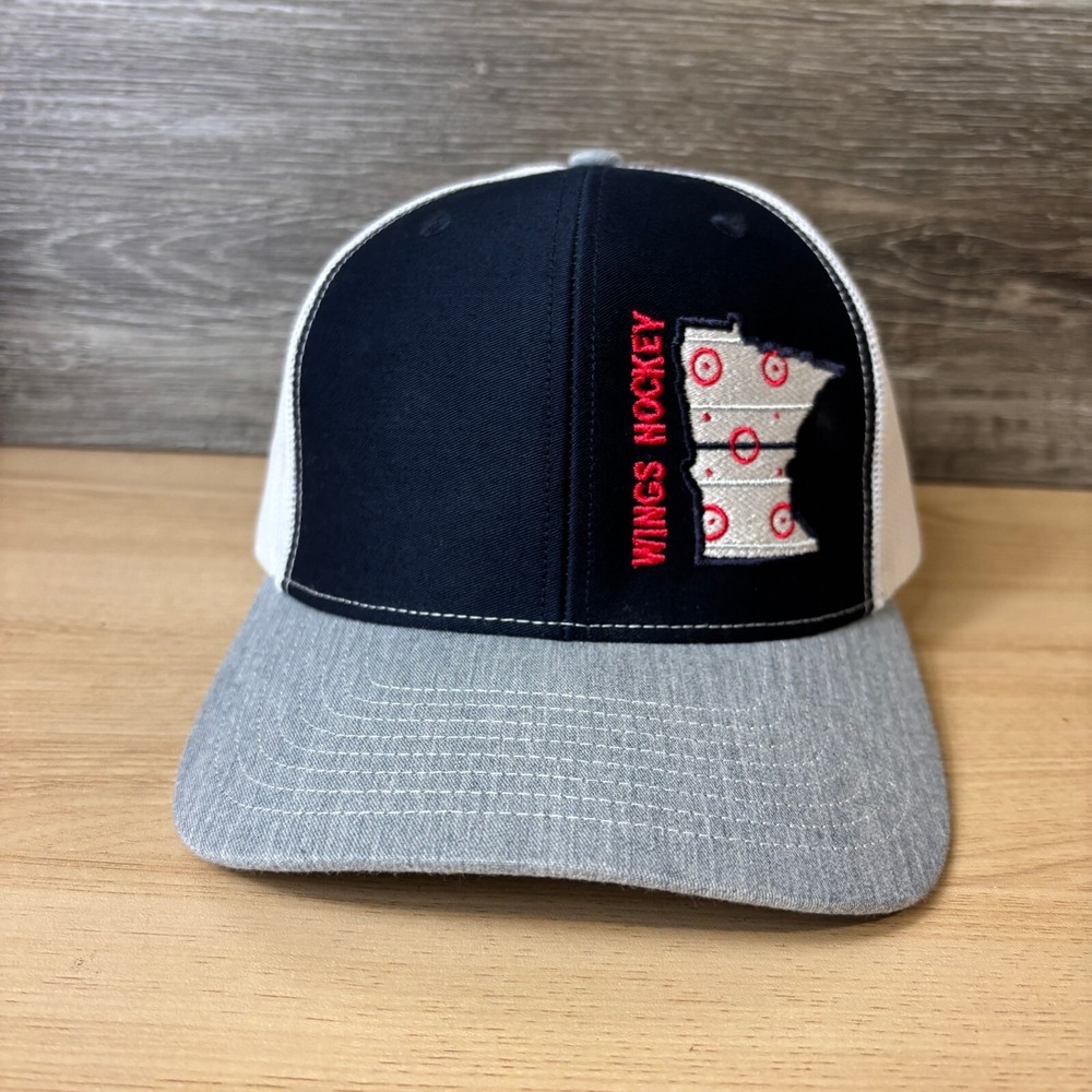Minnesota Northern Wings‎ Hat Cap Snap Back Hockey Adjustable
